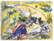 Sun bath Ernst Ludwig Kirchner